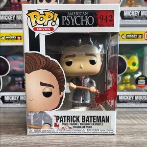 Funko Pop! Patrick Bateman American Psycho Figure with Axe